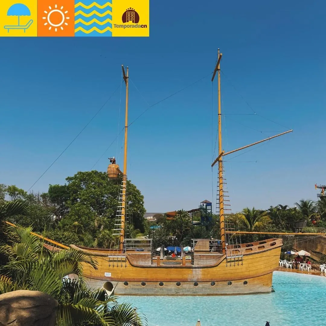 Spazzio Diroma Com Acesso Ao Acqua Park - Temporadacn L Caldas Novas 0*,  Brazylia