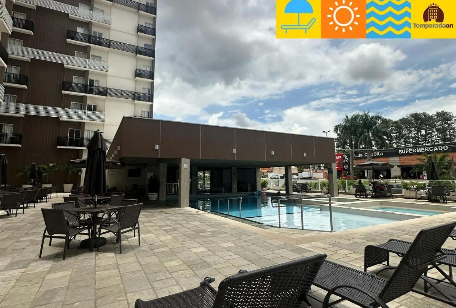 Spazzio Diroma Com Acesso Ao Acqua Park - Temporadacn L Caldas Novas