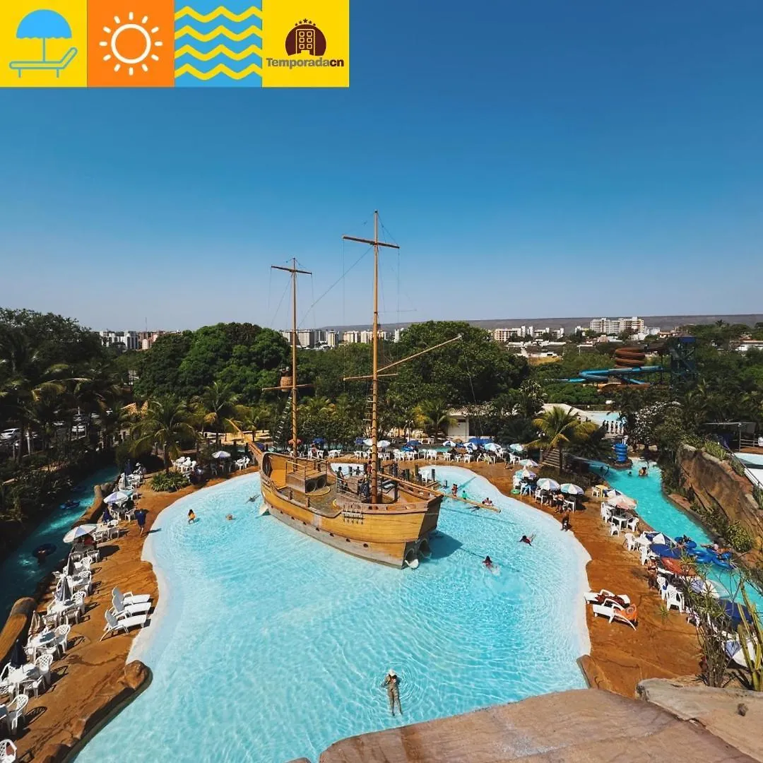 Spazzio Diroma Com Acesso Ao Acqua Park - Temporadacn L Caldas Novas