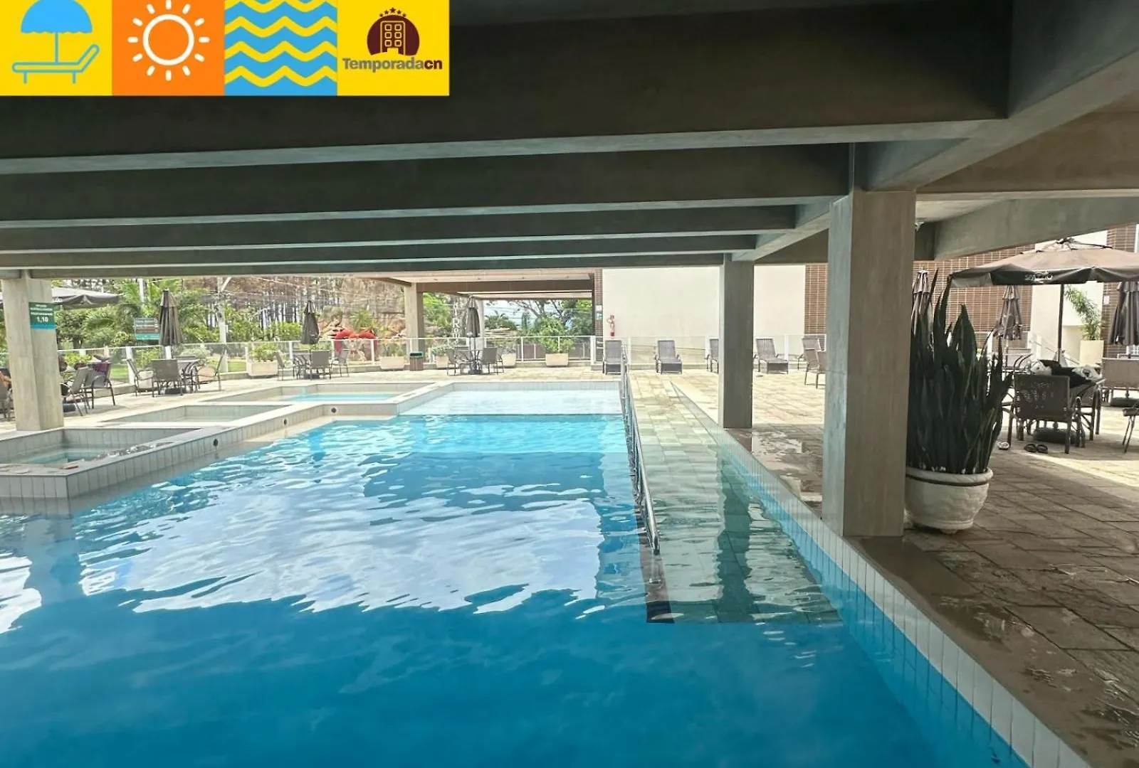 Spazzio Diroma Com Acesso Ao Acqua Park - Temporadacn L Caldas Novas Lägenhetshotell
